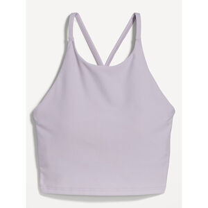 Old Navy Active Purple Powersoft Built In Bra Tank Top S